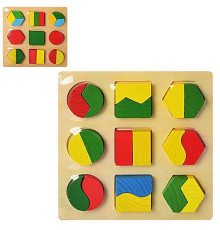 Деревянная игрушка Геометрика (MD0716)